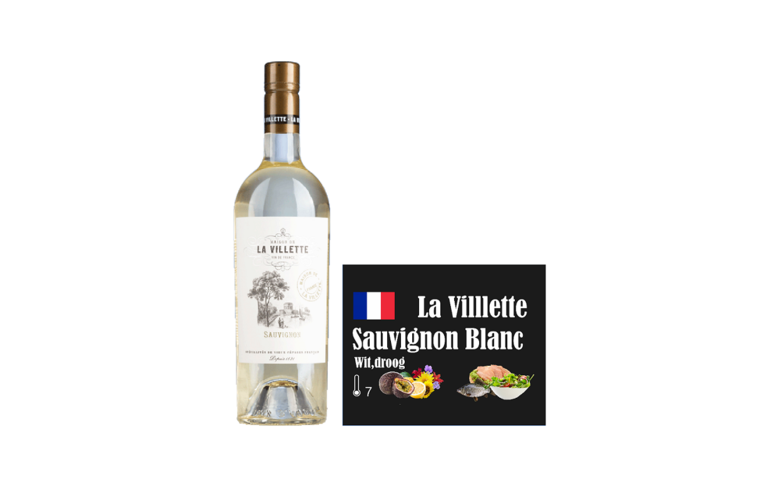 La Villette Sauvignon blanc vdf 750 ml ilikewine.nu