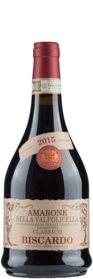 Biscardo Amarone della Valpolicella historical bottle 750 ml