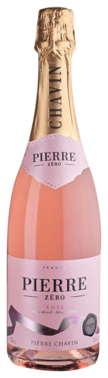 Pierre Zero Sparkling alcoholvrije 0.0 rose halal