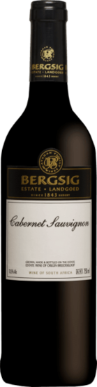 Bergsig Cabernet Sauvignon Zuid Afrika 750 ml