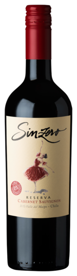 Sinzero Reserva Cabernet Sauvignon alcoholvrij 0.0 hout