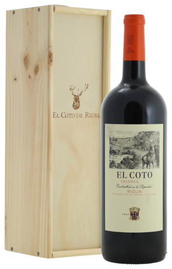 El Coto Rioja Crianza Magnum panjes meest verkochte rioja