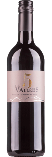 Les 5 Vallees Merlot Grenache Noir