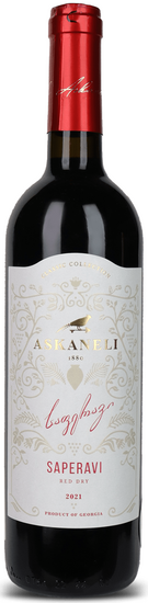 Askaneli Saperavi red dry wine